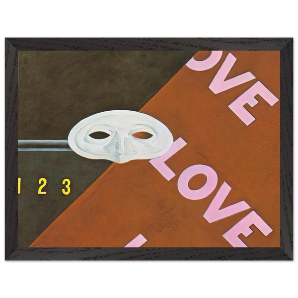 Love, Love, Love Gertrude Stein - 1928 by Charles Demuth — Framed art print at Zephyeer