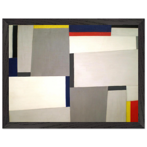 Relational Painting #73 - 1954 by Fritz Glarner — Framed art print at Zephyeer