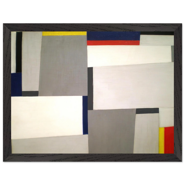 Relational Painting #73 - 1954 by Fritz Glarner — Framed art print at Zephyeer