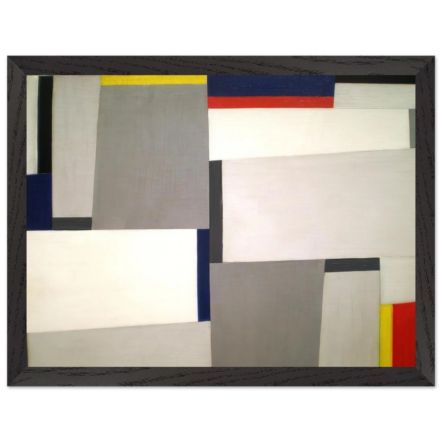 Relational Painting #73 - 1954 by Fritz Glarner — Framed art print at Zephyeer