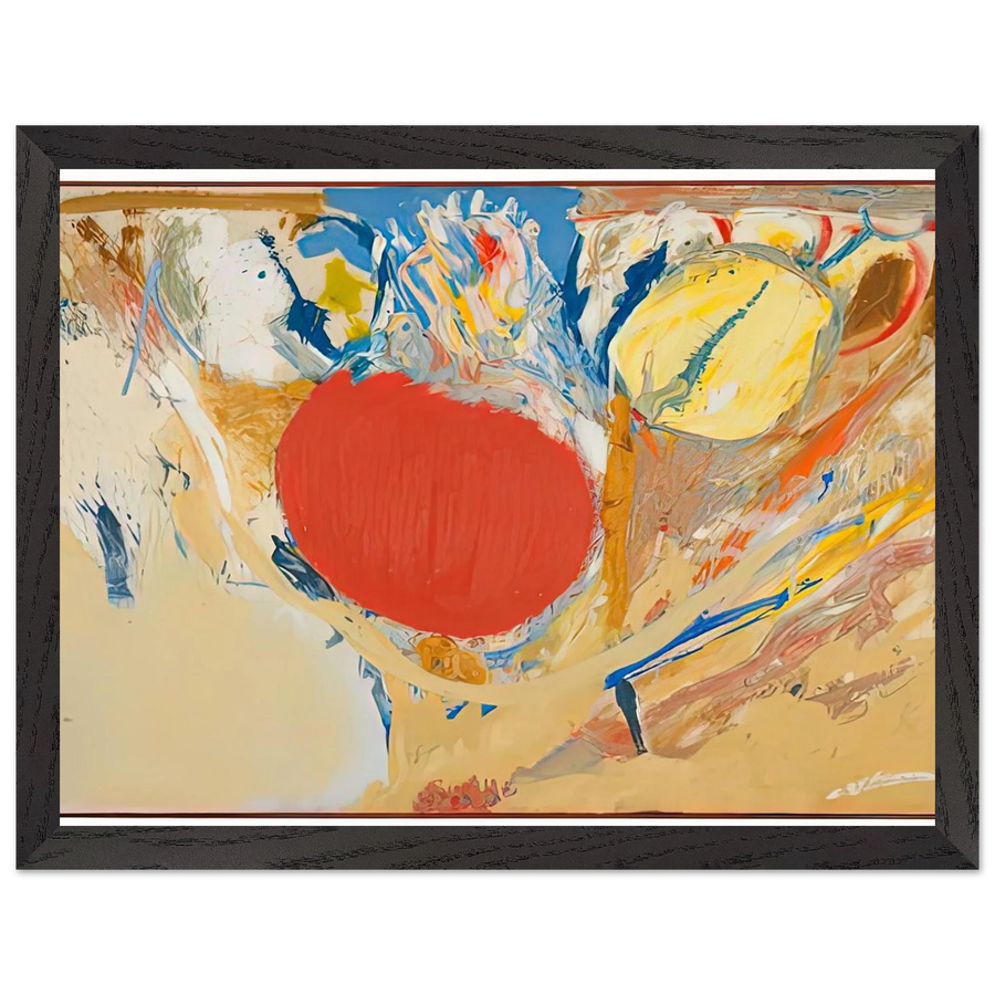 Break Through, 1956- by Helen Frankenthaler — Framed art print at Zephyeer