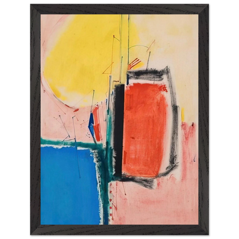 Composition No. 1 by Hans Hofmann — Framed art print at Zephyeer