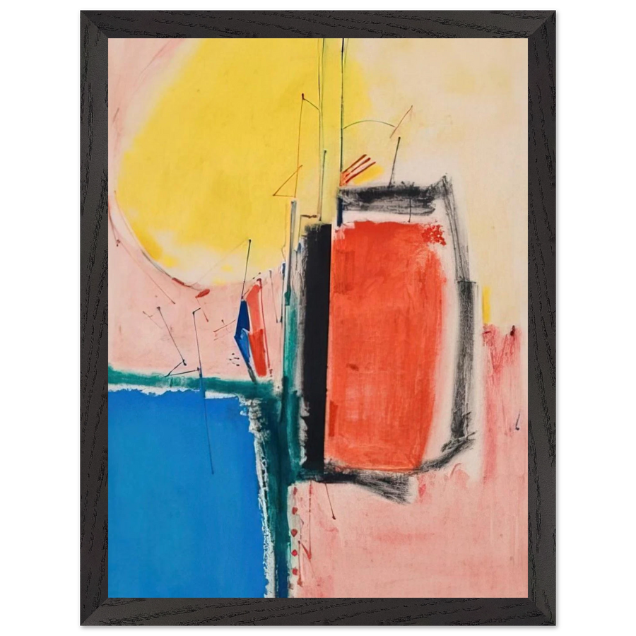 Composition No. 1 by Hans Hofmann — Framed art print at Zephyeer