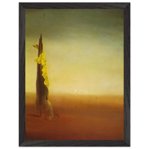 THE BIRTH OF LIQUID FEARS by Salvador Dali — Framed art print at Zephyeer