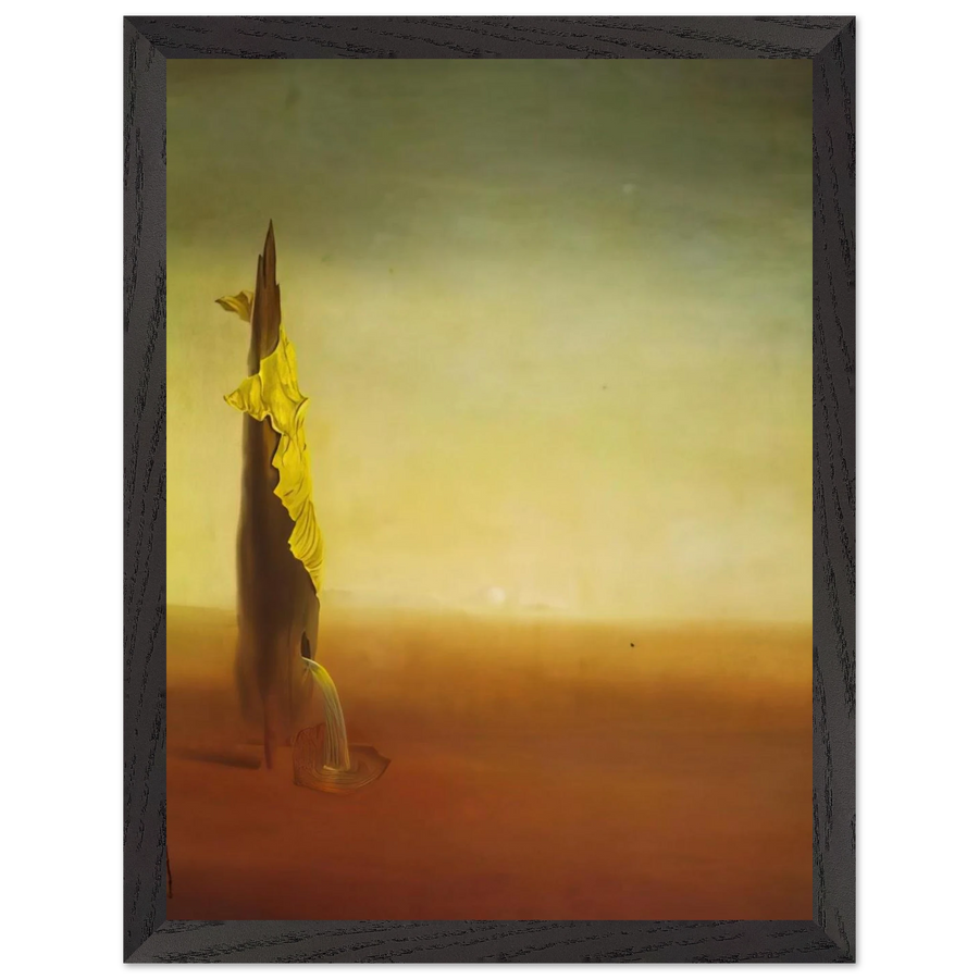 THE BIRTH OF LIQUID FEARS by Salvador Dali — Framed art print at Zephyeer