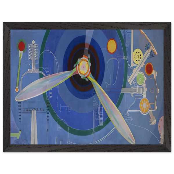 HELICE DECORATION POUR LE PALAIS DE L AIR EXPOSITION INTERNATIONALE DES ARTS ET DES TECHNIQUES DANS 1937 by Sonia Delaunay — Framed art print at Zephyeer