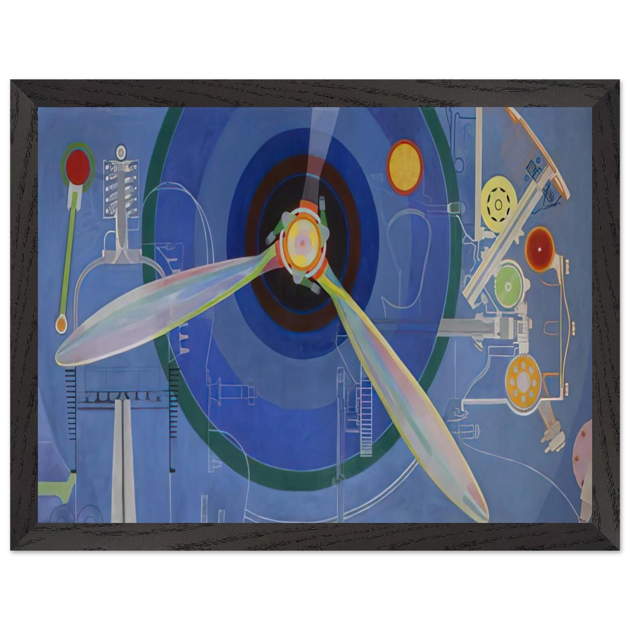 HELICE DECORATION POUR LE PALAIS DE L AIR EXPOSITION INTERNATIONALE DES ARTS ET DES TECHNIQUES DANS 1937 by Sonia Delaunay — Framed art print at Zephyeer
