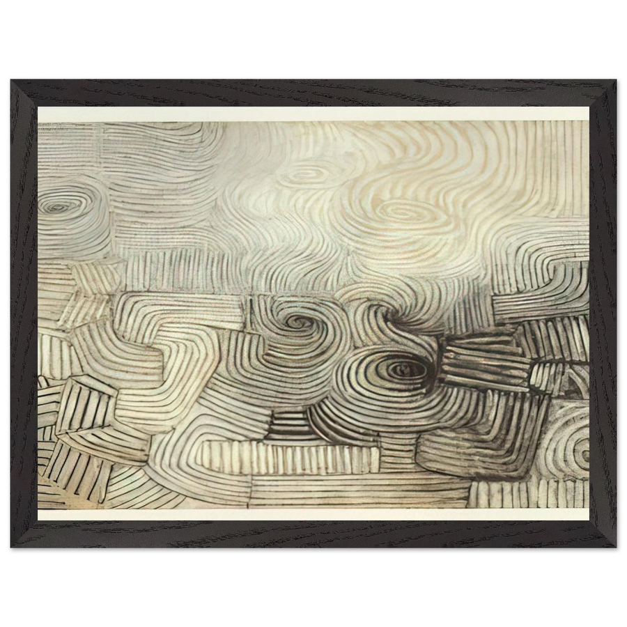 THE SNOWSTORM 1950 by Victor Pasmore — Framed art print at Zephyeer