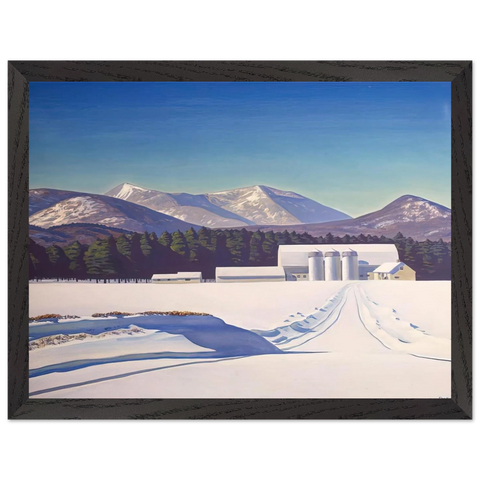 Road to Asgaard   Adirondack by Rockwell Kent — Framed art print at Zephyeer