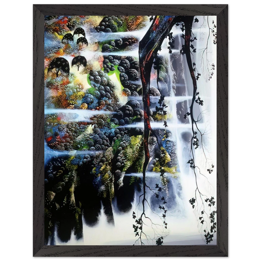 Seaside Wilderness by Eyvind Earle — Framed art print at Zephyeer