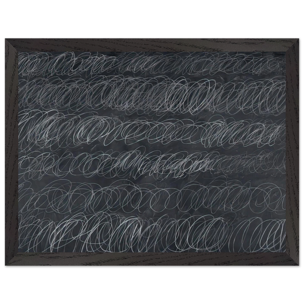 Cold Stream by Cy Twombly — Framed art print at Zephyeer
