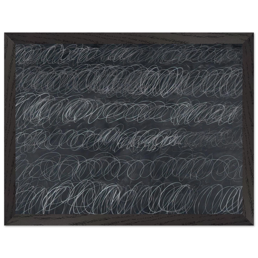 Cold Stream by Cy Twombly — Framed art print at Zephyeer