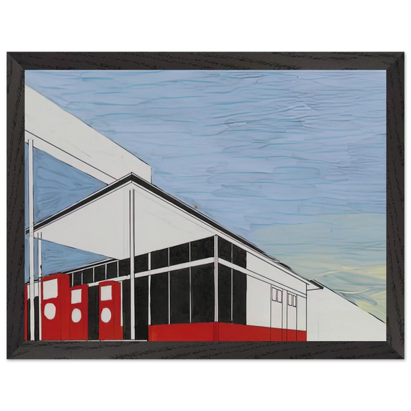 STANDARD STUDY 3 1963 by Edward Ruscha — Framed art print at Zephyeer