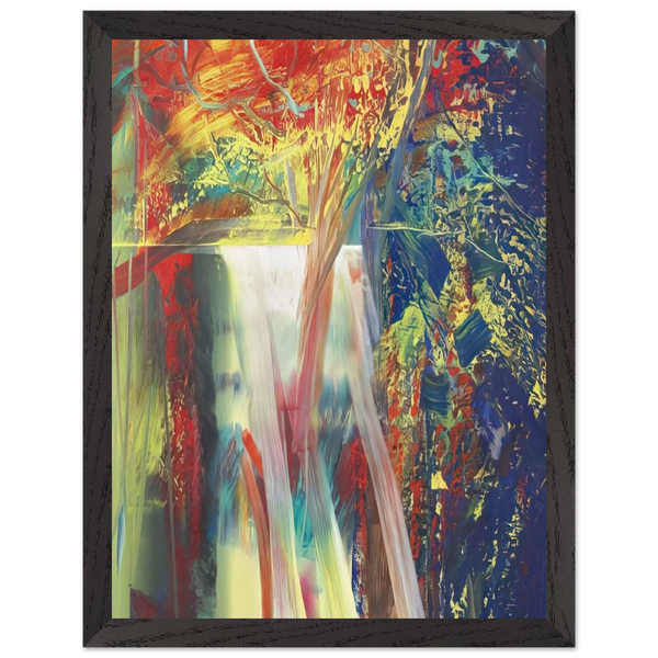 ABSTRACT PAINTING 610 1 by Gerhard Richter — Framed art print at Zephyeer