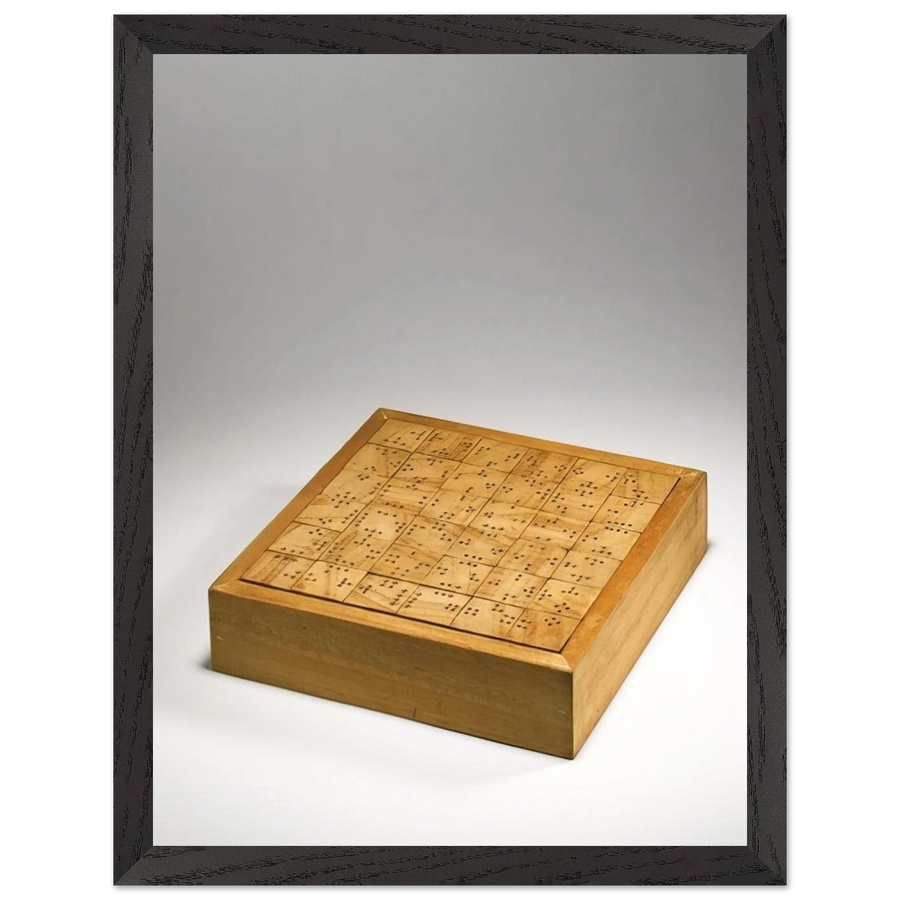 DAMA 1968 by Alighiero Boetti — Framed art print at Zephyeer