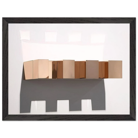 Untitled 72-22 Bernstein - 1972 by Donald Judd — Framed art print at Zephyeer