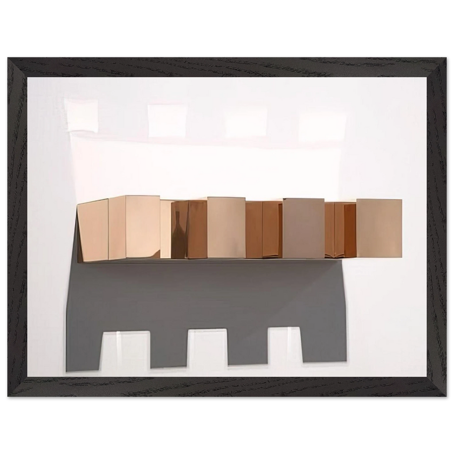 Untitled 72-22 Bernstein - 1972 by Donald Judd — Framed art print at Zephyeer