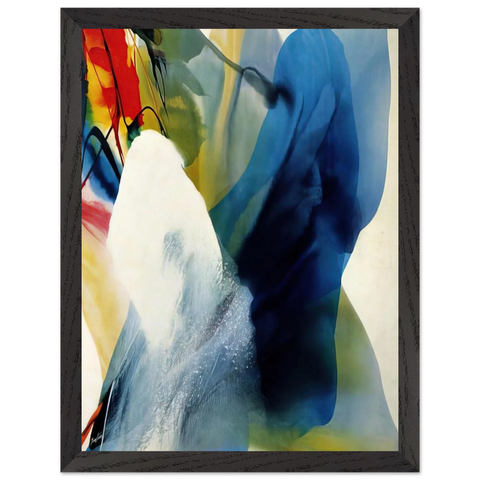 Phenomena Graced by Three by Paul Jenkins — Framed art print at Zephyeer