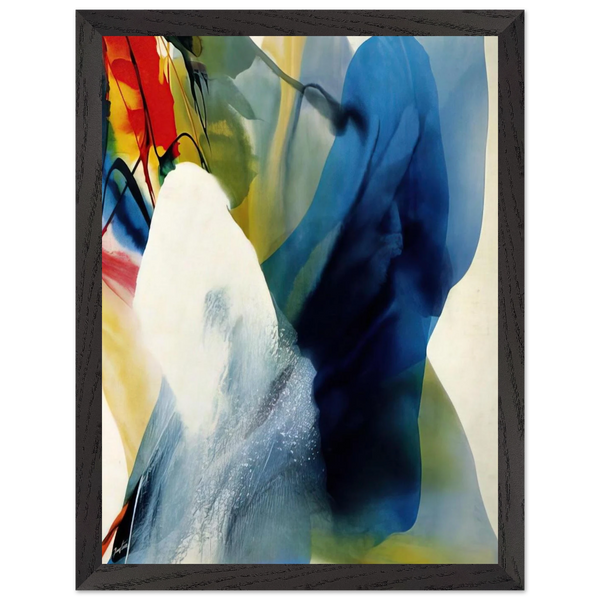 Phenomena Graced by Three by Paul Jenkins — Framed art print at Zephyeer