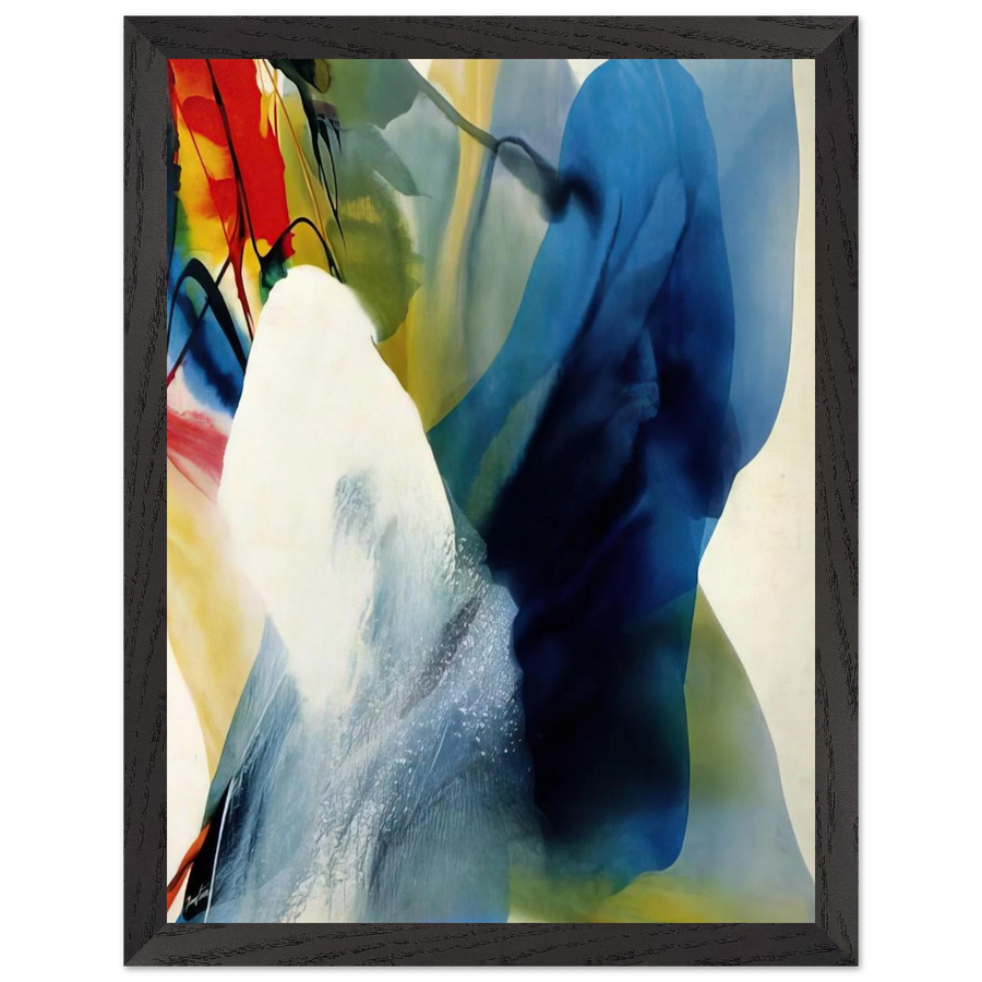 Phenomena Graced by Three by Paul Jenkins — Framed art print at Zephyeer
