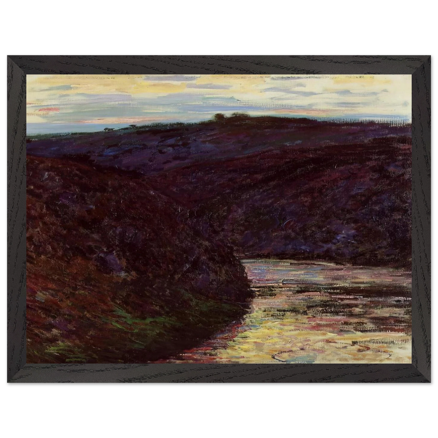 Valley of the Creuse by Claude Monet — Framed art print at Zephyeer