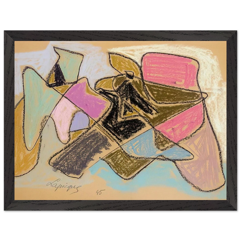 Untitled - 1945 by Charles Lapicque — Framed art print at Zephyeer