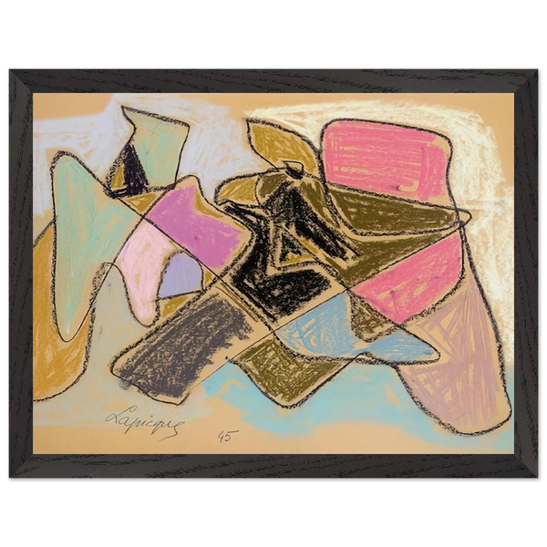 Untitled - 1945 by Charles Lapicque — Framed art print at Zephyeer