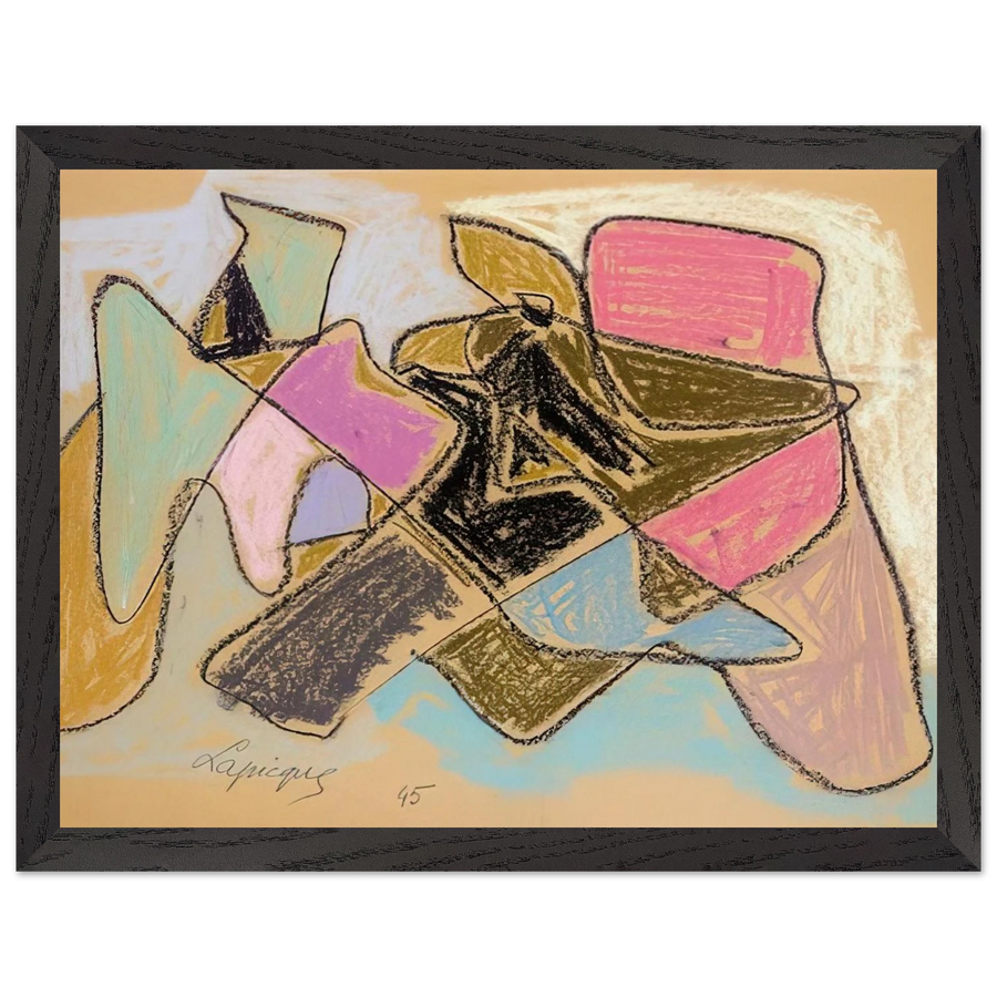 Untitled - 1945 by Charles Lapicque — Framed art print at Zephyeer