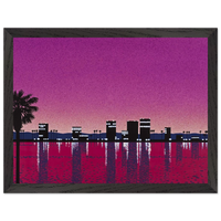 The Limelight - monolog - Hiroshi Nagai Framed Poster - 30x40 cm / 12x16" inches | Hiroshi Nagai Framed Art Print