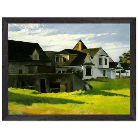 Cape Cod Afternoon by Edward Hopper — Framed art print at Zephyeer