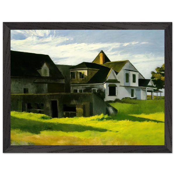 Cape Cod Afternoon by Edward Hopper — Framed art print at Zephyeer
