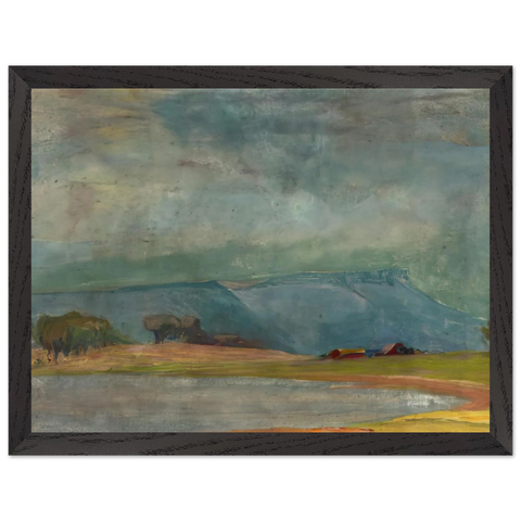 Dodge Ranch - Tonalism by Xavier Martinez — Framed art print at Zephyeer