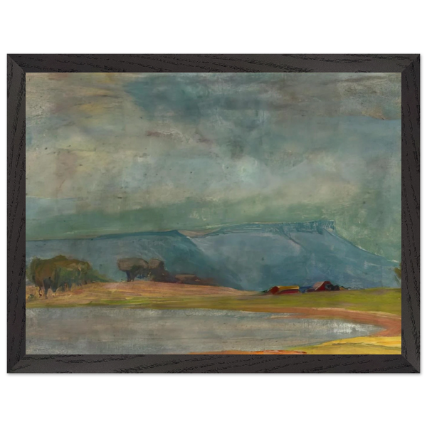 Dodge Ranch - Tonalism by Xavier Martinez — Framed art print at Zephyeer