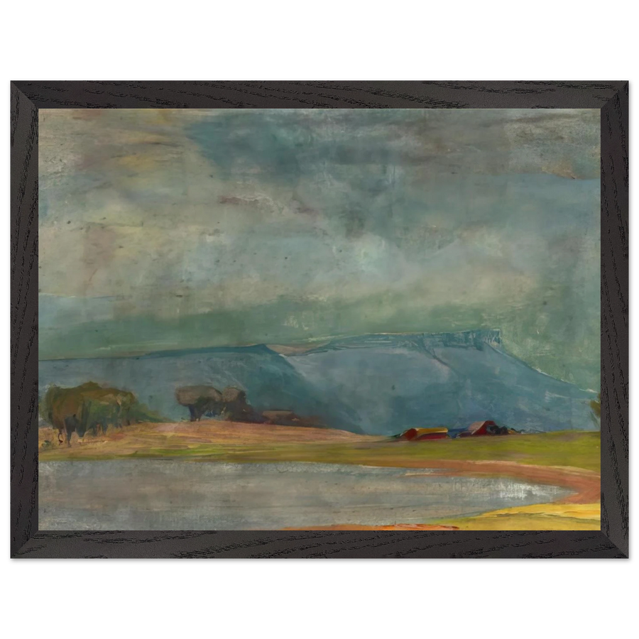 Dodge Ranch - Tonalism by Xavier Martinez — Framed art print at Zephyeer