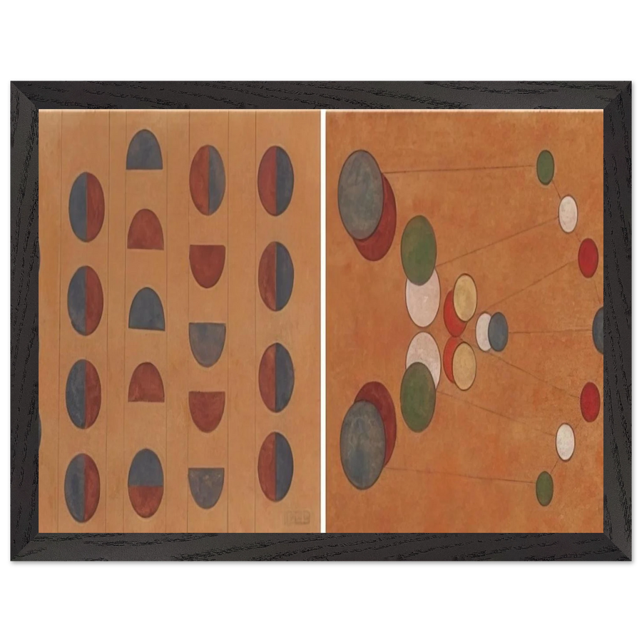 Diptych - 1956 1 by Lolo Soldevilla — Framed art print at Zephyeer