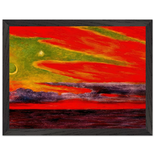 EVENING TWILIGHT AT ACAPULCO 1956 by Diego Rivera — Framed art print at Zephyeer
