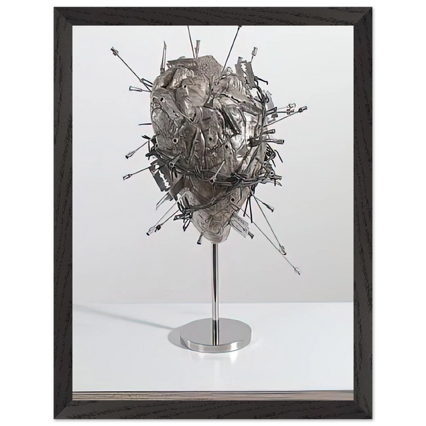 THE SACRED HEART by Damien Hirst — Framed art print at Zephyeer