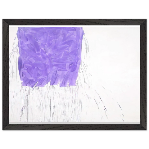 Violet - 1997 by Michel Majerus — Framed art print at Zephyeer