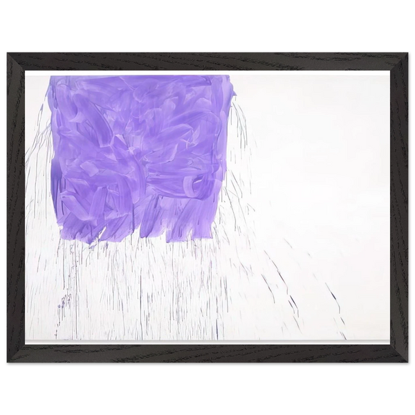 Violet - 1997 by Michel Majerus — Framed art print at Zephyeer