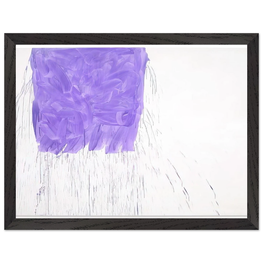 Violet - 1997 by Michel Majerus — Framed art print at Zephyeer