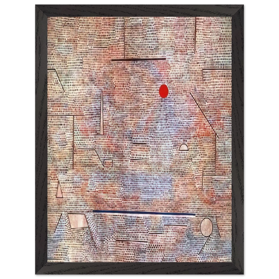 CACODEMONIC 1916 by Paul Klee — Framed art print at Zephyeer