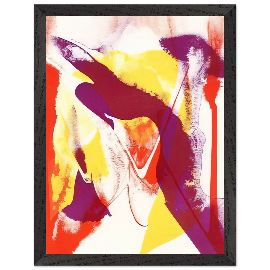 Redfern composition by Paul Jenkins — Framed art print at Zephyeer