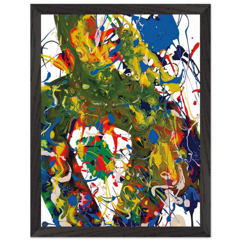 Untitled  SFP94-65  SFF 1739 by Sam Francis — Framed art print at Zephyeer