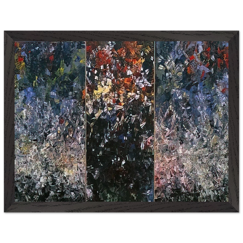 Pavane by Jean-Paul Riopelle — Framed art print at Zephyeer