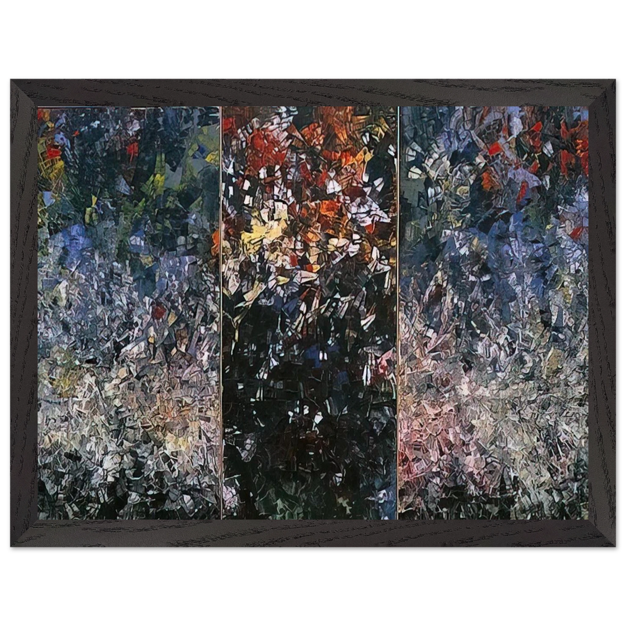 Pavane by Jean-Paul Riopelle — Framed art print at Zephyeer