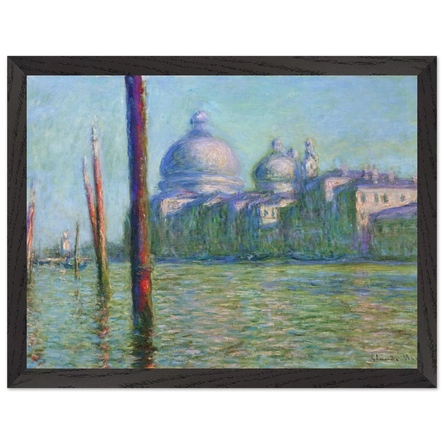 The Grand Canal 03 by Claude Monet — Framed art print at Zephyeer