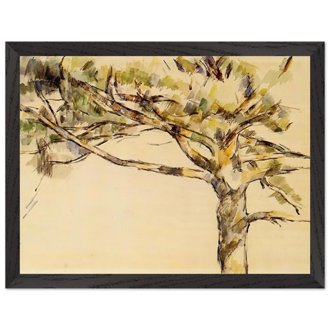 Large Pine by Paul Cézanne — Framed art print at Zephyeer