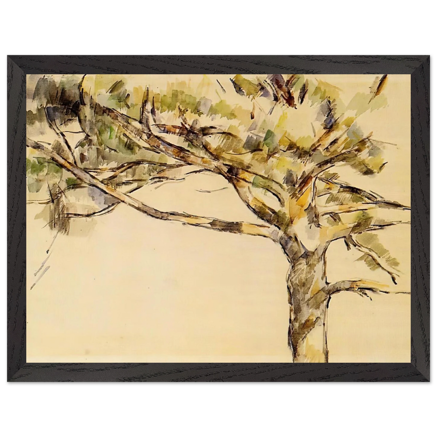 Large Pine by Paul Cézanne — Framed art print at Zephyeer