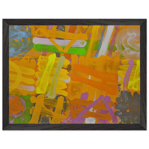 Pomona - 1991 by Albert Irvin — Framed art print at Zephyeer