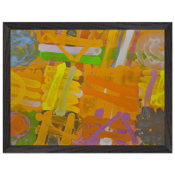 Pomona - 1991 by Albert Irvin — Framed art print at Zephyeer